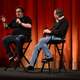 Jungle Book director Jon Favreau and visual effects supervisor Rob Legato at the El Capitan Theater, January 13, 2016.